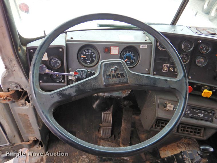 image for item DP4824 1989 Mack RD688SX  manure spreader truck