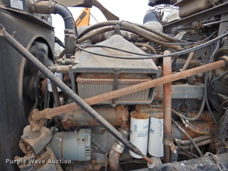 image for item DP4824 1989 Mack RD688SX  manure spreader truck