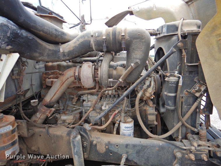 image for item DP4824 1989 Mack RD688SX  manure spreader truck