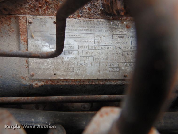 image for item DP4824 1989 Mack RD688SX  manure spreader truck