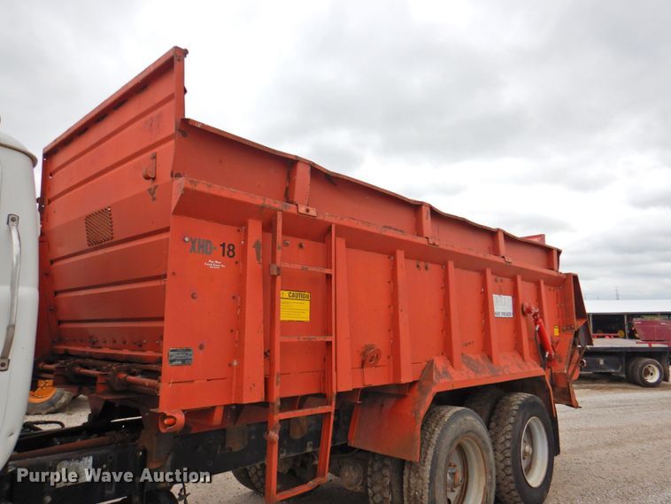 image for item DP4824 1989 Mack RD688SX  manure spreader truck