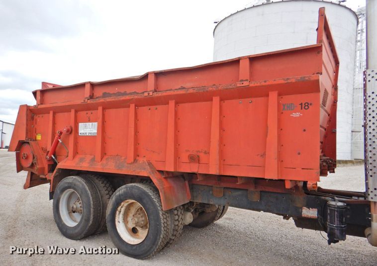 image for item DP4824 1989 Mack RD688SX  manure spreader truck
