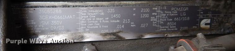 image for item DS1344 2004 International 5500i  ready mix truck