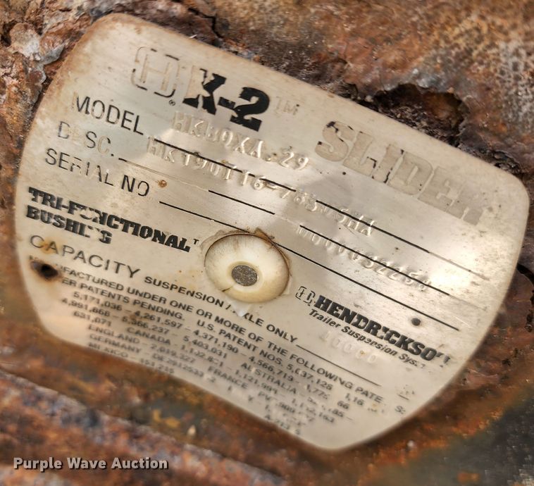 image for item JB9081 Hendrickson MHXB0XA.29  rear axle assembly