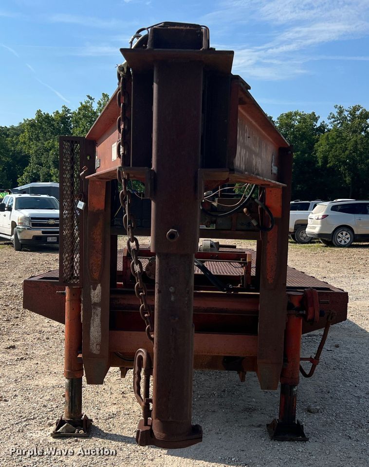 image for item JM9148 1979 Load Craft IMP-14T  tilt deck equipment trailer