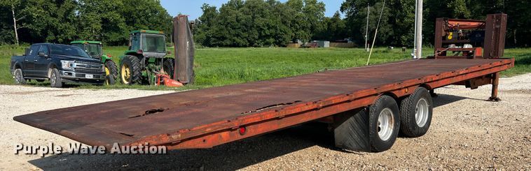 image for item JM9148 1979 Load Craft IMP-14T  tilt deck equipment trailer