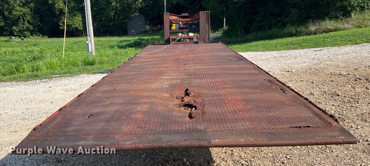 image for item JM9148 1979 Load Craft IMP-14T  tilt deck equipment trailer