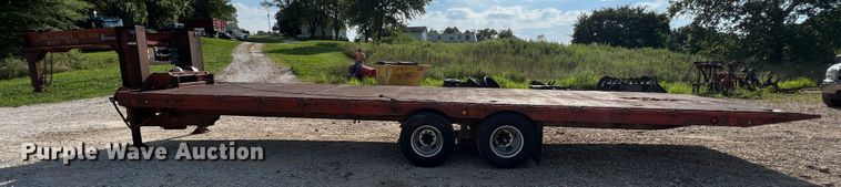 image for item JM9148 1979 Load Craft IMP-14T  tilt deck equipment trailer