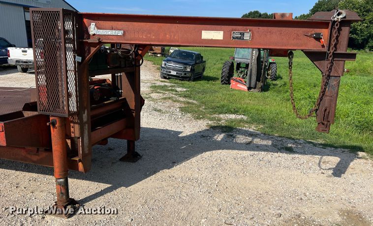 image for item JM9148 1979 Load Craft IMP-14T  tilt deck equipment trailer