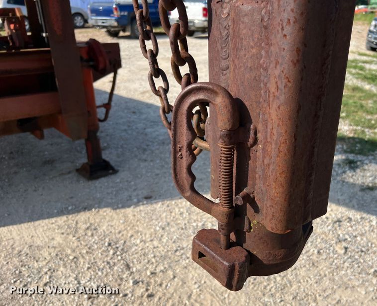 image for item JM9148 1979 Load Craft IMP-14T  tilt deck equipment trailer