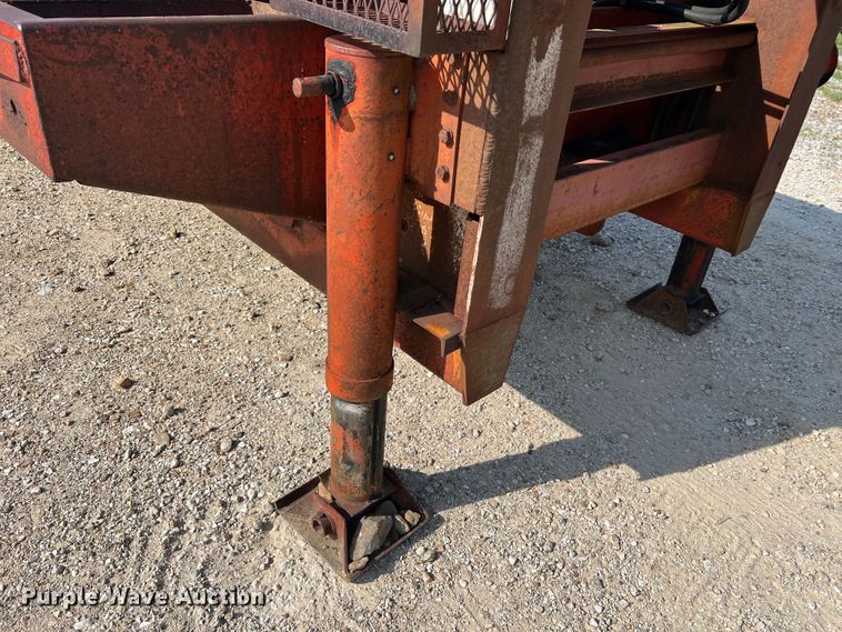 image for item JM9148 1979 Load Craft IMP-14T  tilt deck equipment trailer