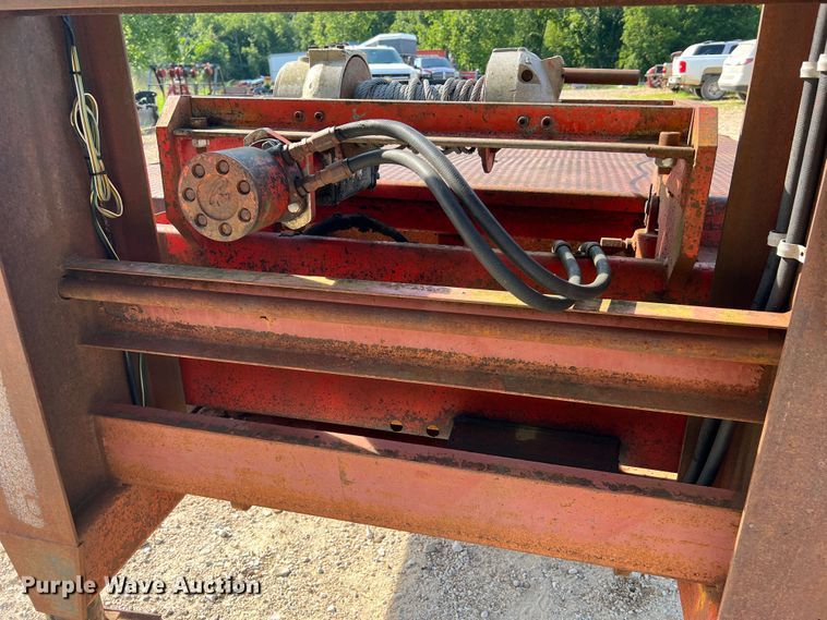 image for item JM9148 1979 Load Craft IMP-14T  tilt deck equipment trailer