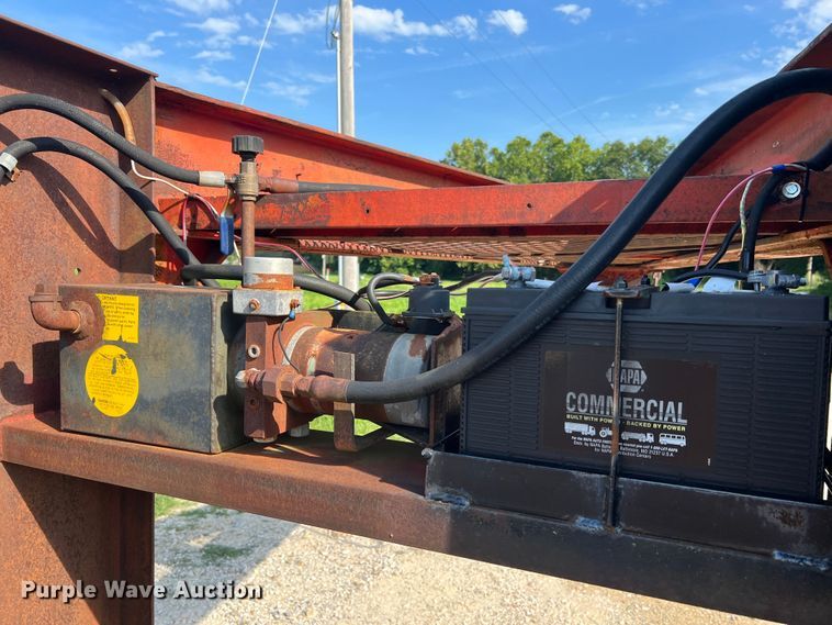 image for item JM9148 1979 Load Craft IMP-14T  tilt deck equipment trailer