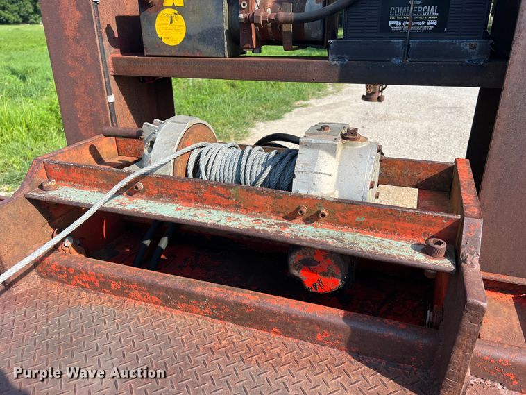 image for item JM9148 1979 Load Craft IMP-14T  tilt deck equipment trailer