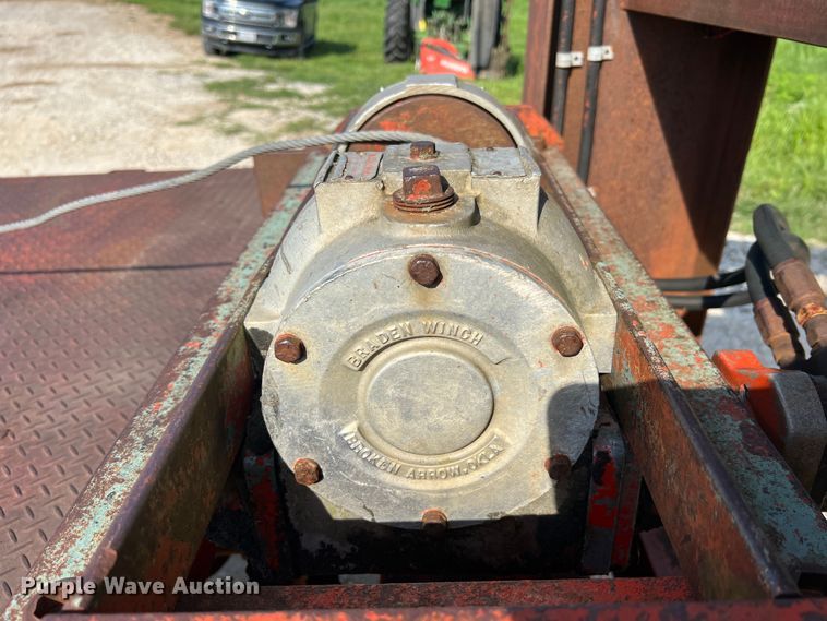 image for item JM9148 1979 Load Craft IMP-14T  tilt deck equipment trailer