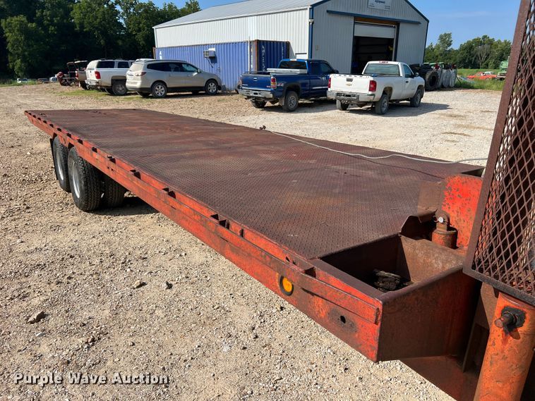 image for item JM9148 1979 Load Craft IMP-14T  tilt deck equipment trailer