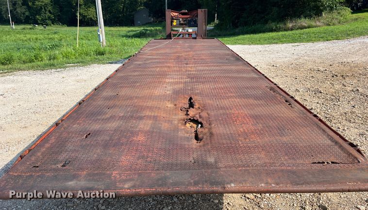 image for item JM9148 1979 Load Craft IMP-14T  tilt deck equipment trailer