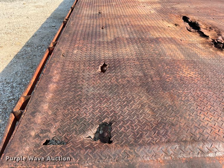 image for item JM9148 1979 Load Craft IMP-14T  tilt deck equipment trailer