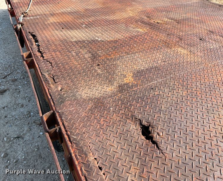 image for item JM9148 1979 Load Craft IMP-14T  tilt deck equipment trailer