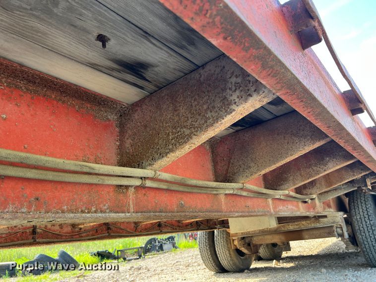 image for item JM9148 1979 Load Craft IMP-14T  tilt deck equipment trailer