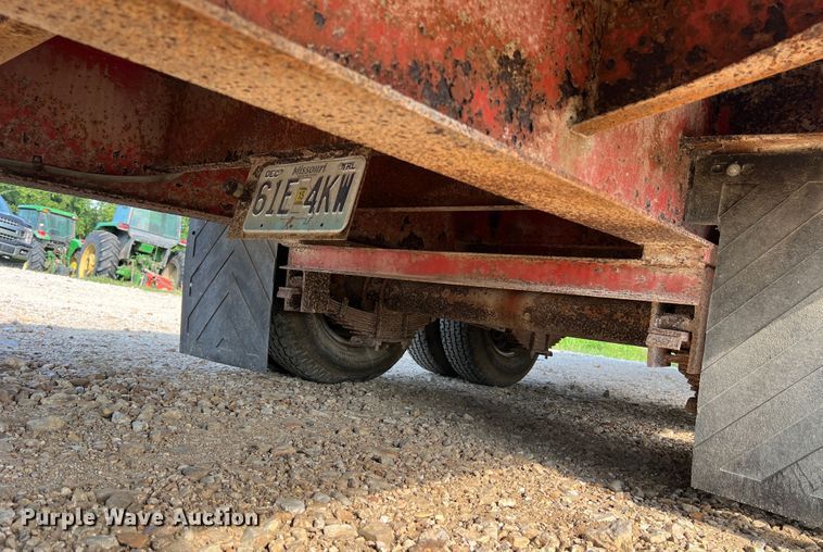 image for item JM9148 1979 Load Craft IMP-14T  tilt deck equipment trailer