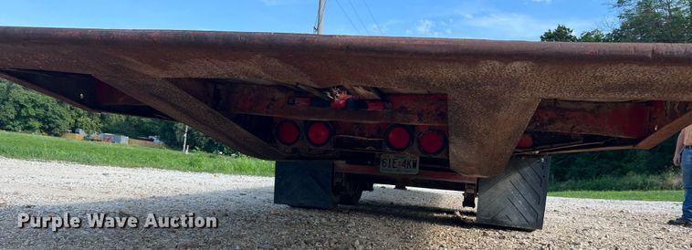 image for item JM9148 1979 Load Craft IMP-14T  tilt deck equipment trailer