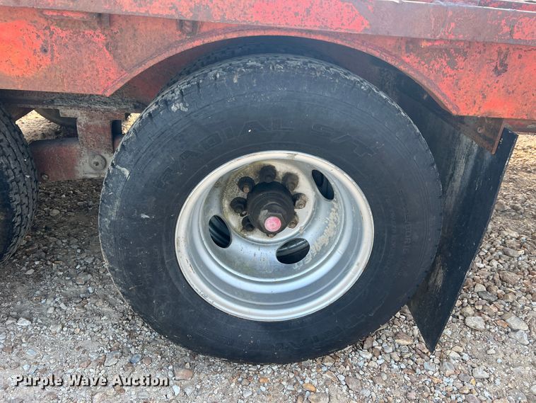 image for item JM9148 1979 Load Craft IMP-14T  tilt deck equipment trailer