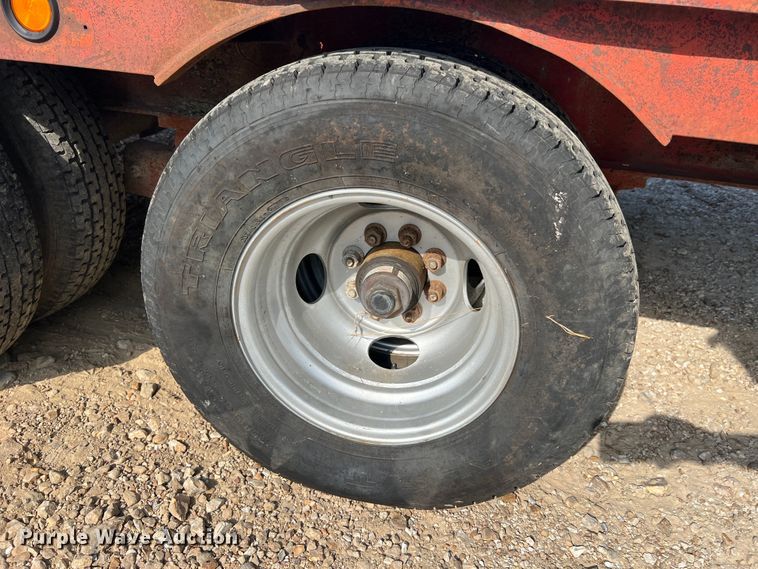 image for item JM9148 1979 Load Craft IMP-14T  tilt deck equipment trailer