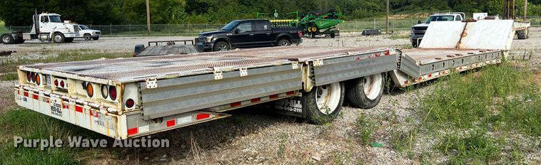 image for item JM9168 2012 Palomino 5070FTD  drop deck trailer