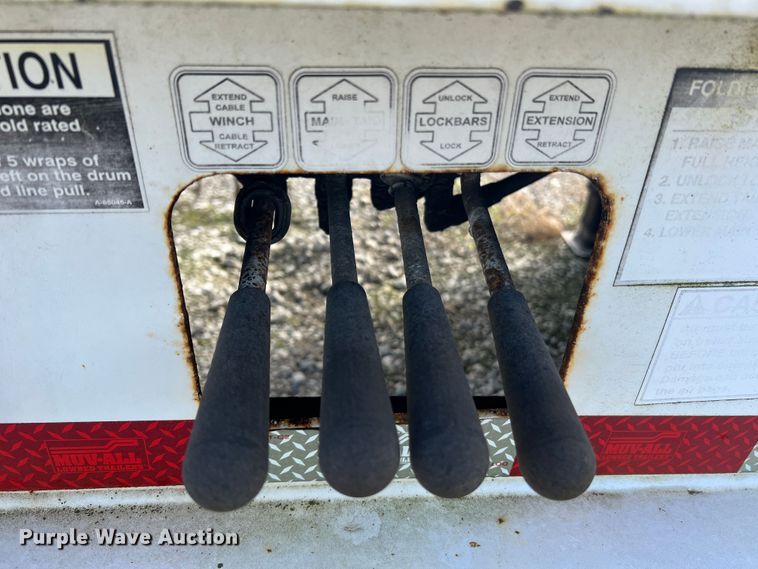 image for item JM9168 2012 Palomino 5070FTD  drop deck trailer