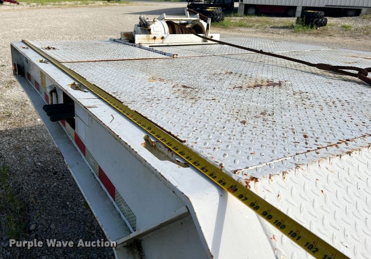 image for item JM9168 2012 Palomino 5070FTD  drop deck trailer