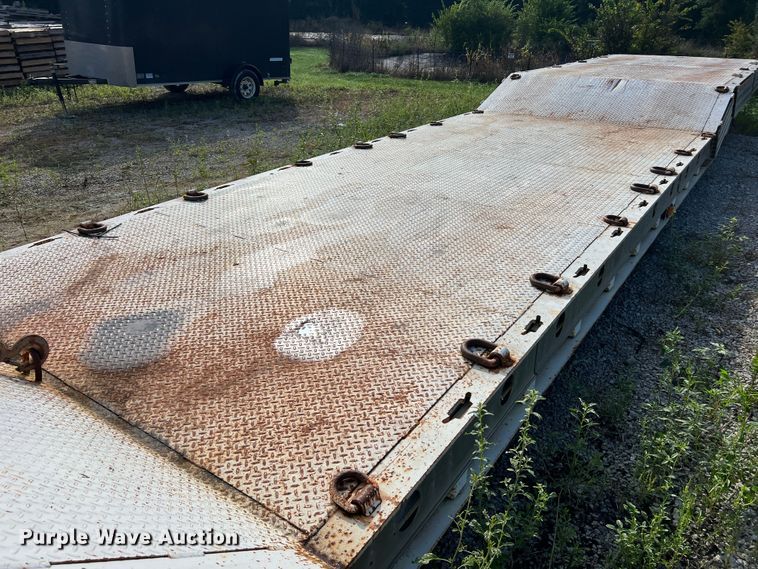 image for item JM9168 2012 Palomino 5070FTD  drop deck trailer