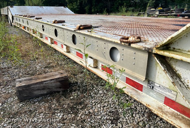 image for item JM9168 2012 Palomino 5070FTD  drop deck trailer