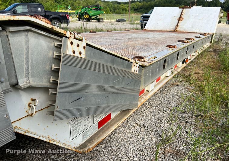 image for item JM9168 2012 Palomino 5070FTD  drop deck trailer