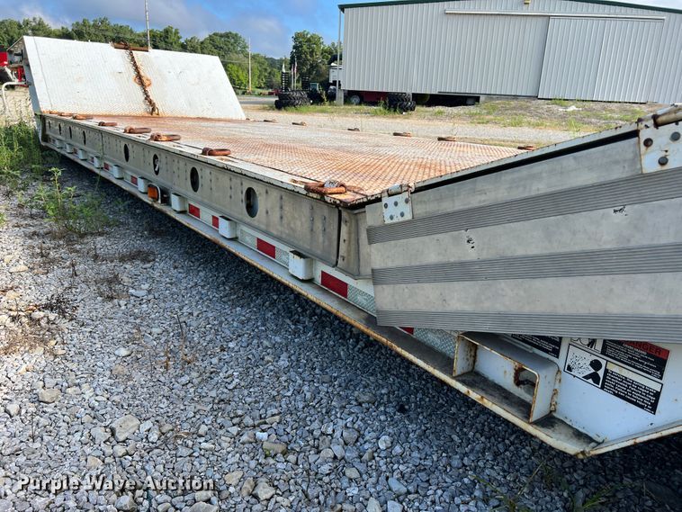 image for item JM9168 2012 Palomino 5070FTD  drop deck trailer
