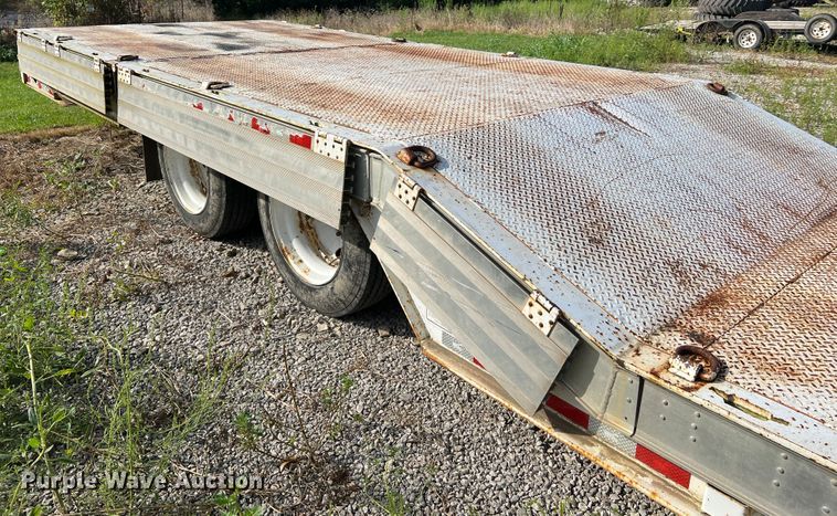 image for item JM9168 2012 Palomino 5070FTD  drop deck trailer