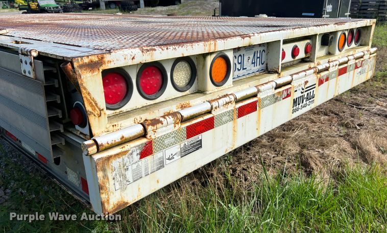 image for item JM9168 2012 Palomino 5070FTD  drop deck trailer