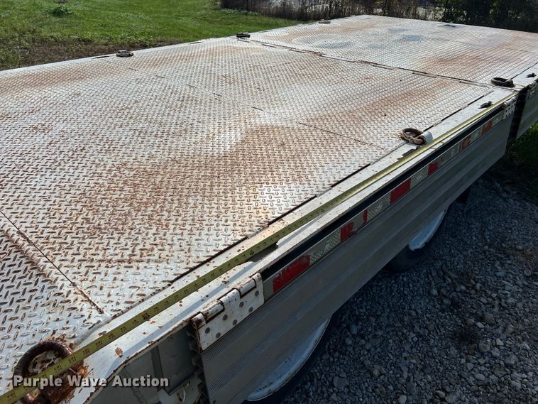 image for item JM9168 2012 Palomino 5070FTD  drop deck trailer