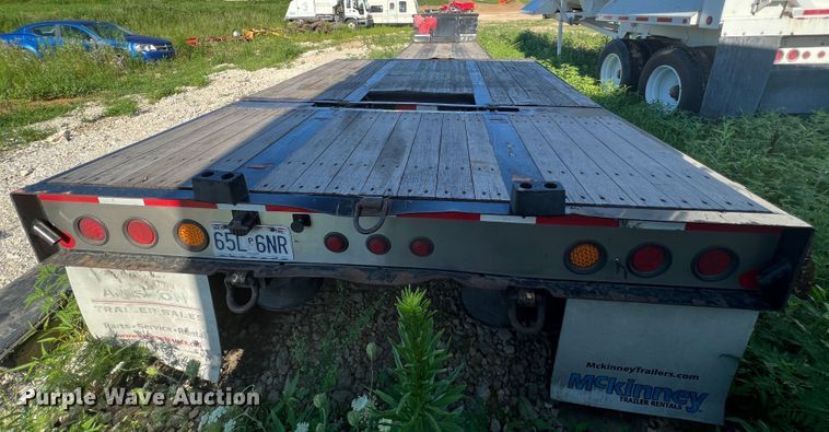 image for item JM9226 1997 Trail King  lowboy equipment trailer