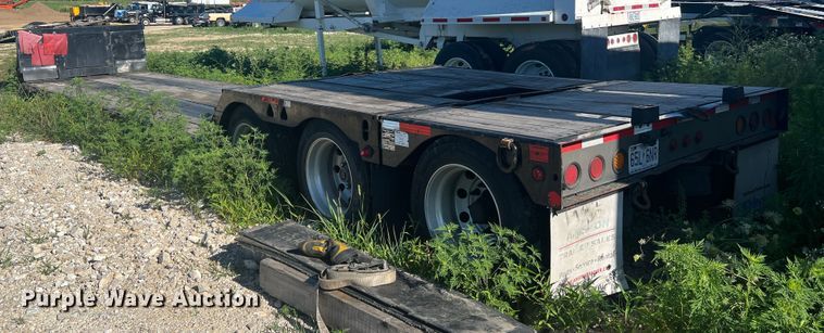 image for item JM9226 1997 Trail King  lowboy equipment trailer