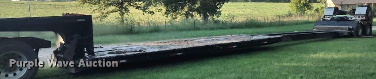 image for item JM9226 1997 Trail King  lowboy equipment trailer