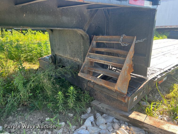 image for item JM9226 1997 Trail King  lowboy equipment trailer