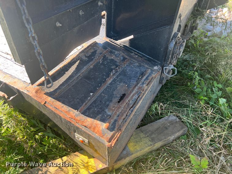 image for item JM9226 1997 Trail King  lowboy equipment trailer