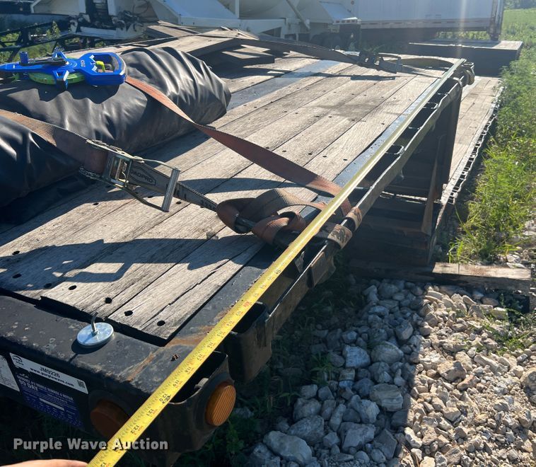 image for item JM9226 1997 Trail King  lowboy equipment trailer