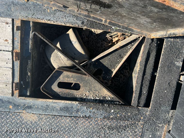 image for item JM9226 1997 Trail King  lowboy equipment trailer