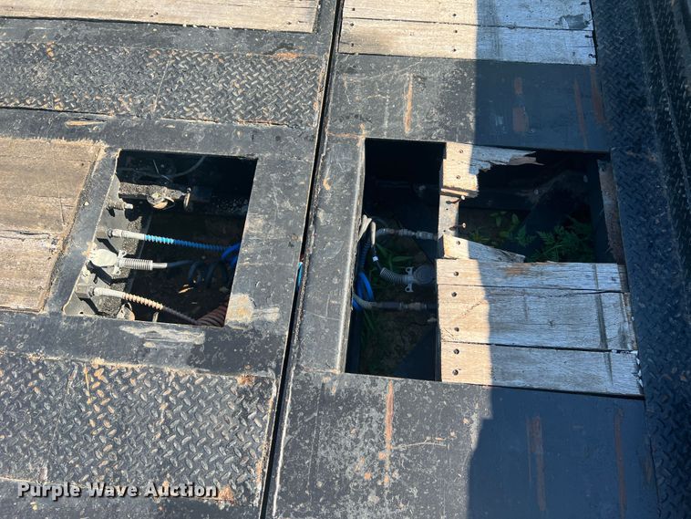 image for item JM9226 1997 Trail King  lowboy equipment trailer