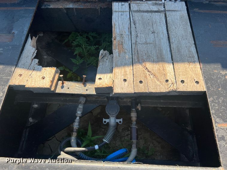 image for item JM9226 1997 Trail King  lowboy equipment trailer