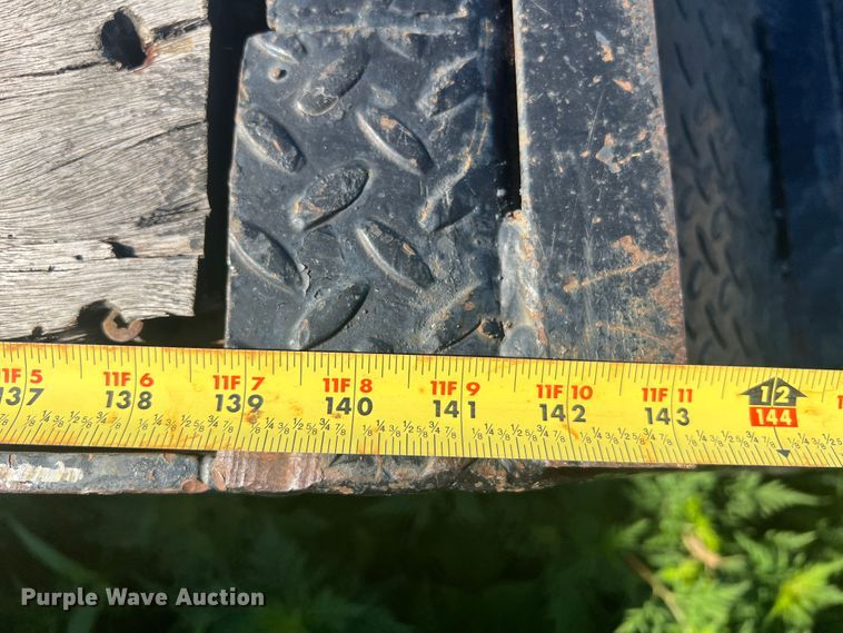 image for item JM9226 1997 Trail King  lowboy equipment trailer