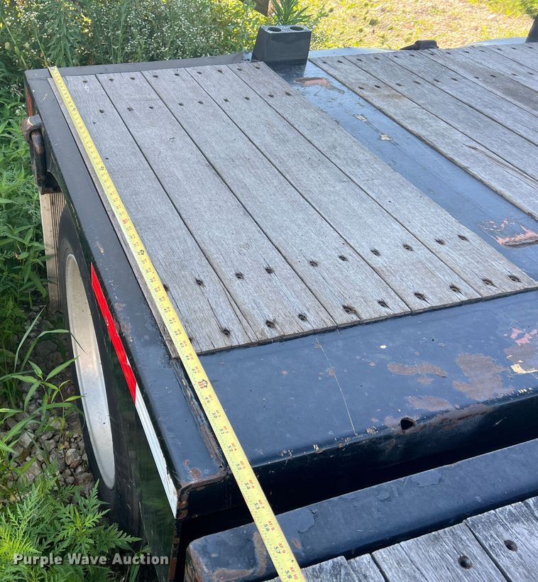 image for item JM9226 1997 Trail King  lowboy equipment trailer