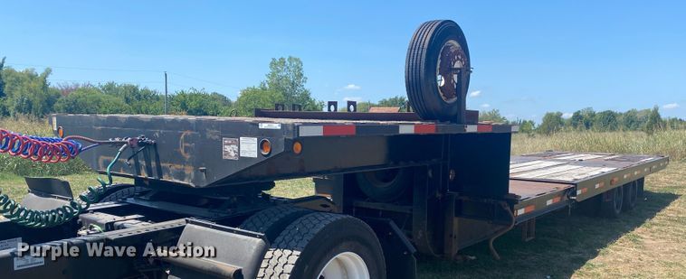 image for item JW9472 1997 Duo Lift T242D-24  drop tilt deck equipment trailer